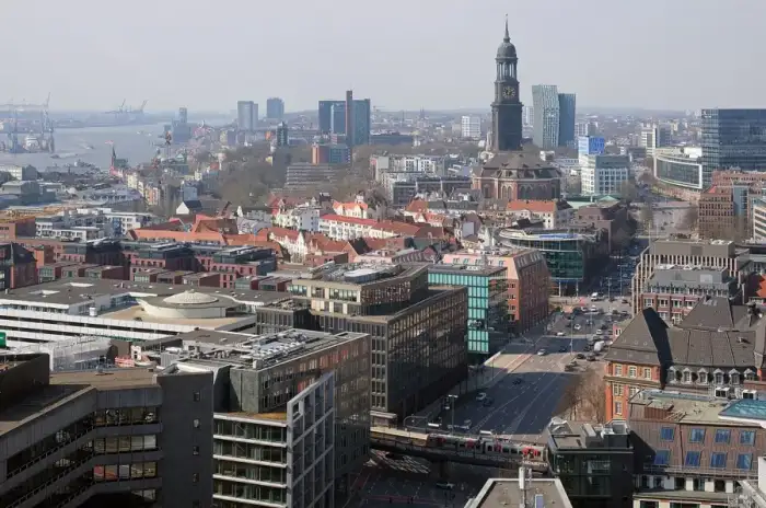 Hamburg, Ausschnitt aus dem Einsatzgebiet
